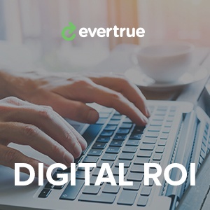 EverTrue Digital ROI: hands typing on a keyboard