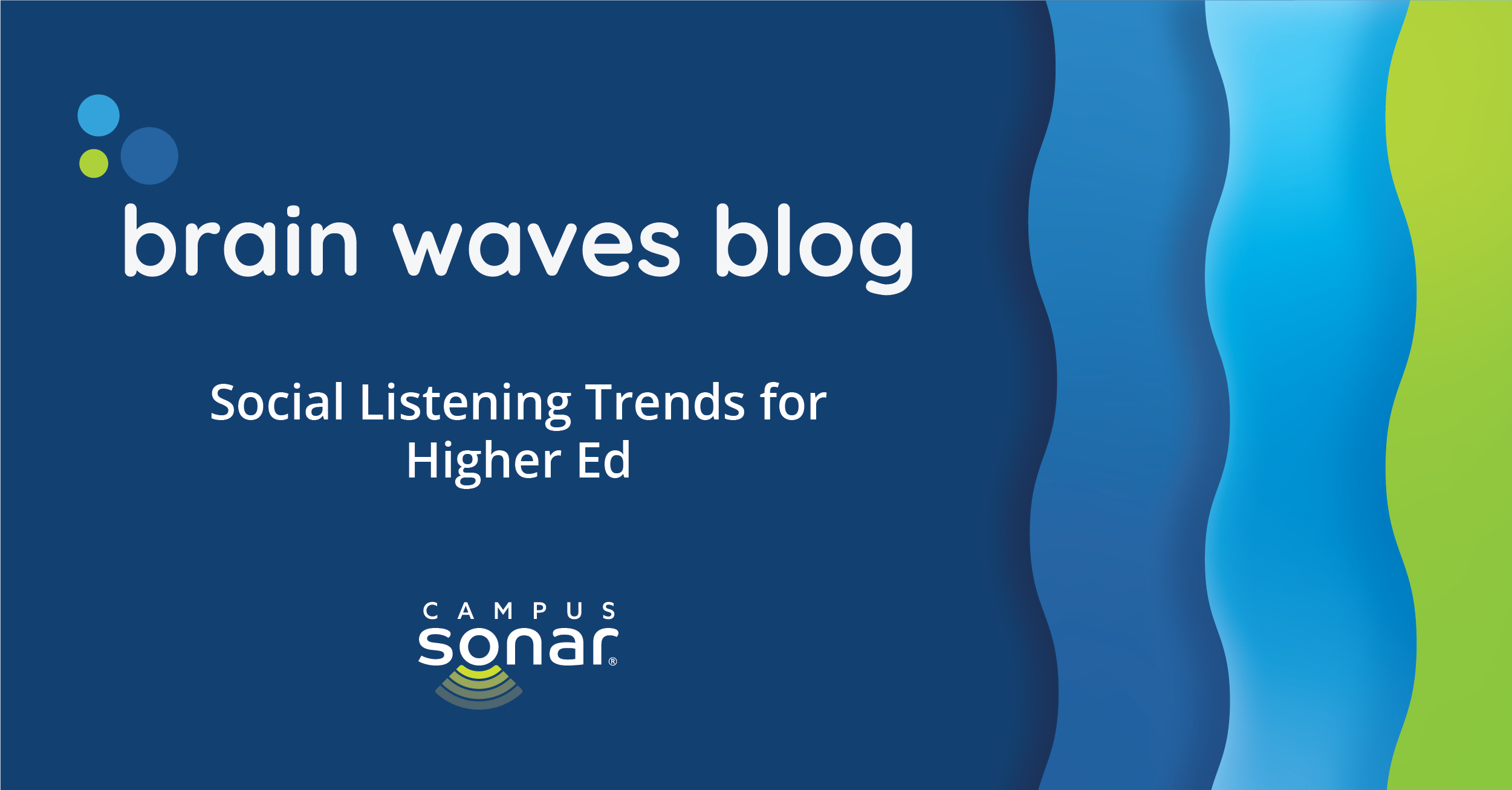 Brain Waves Blog: Social Listening Trends for Higher Ed