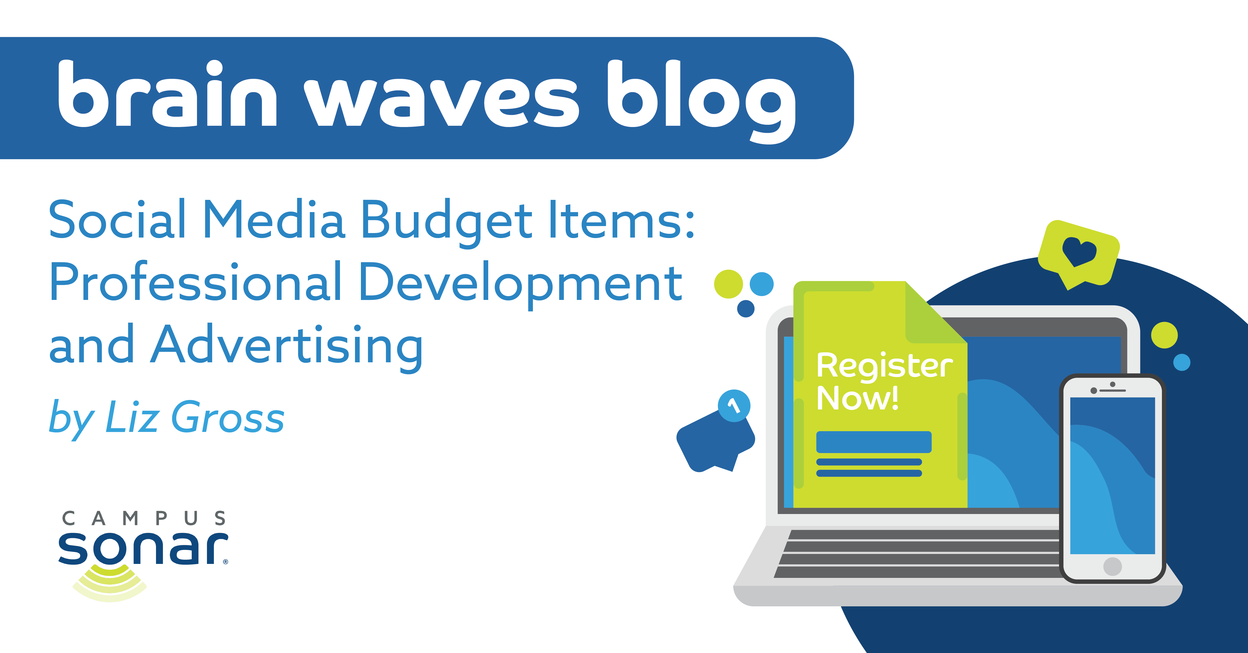 Brain Waves Blog: Social Media Budget Items: Professional Development and Advertising