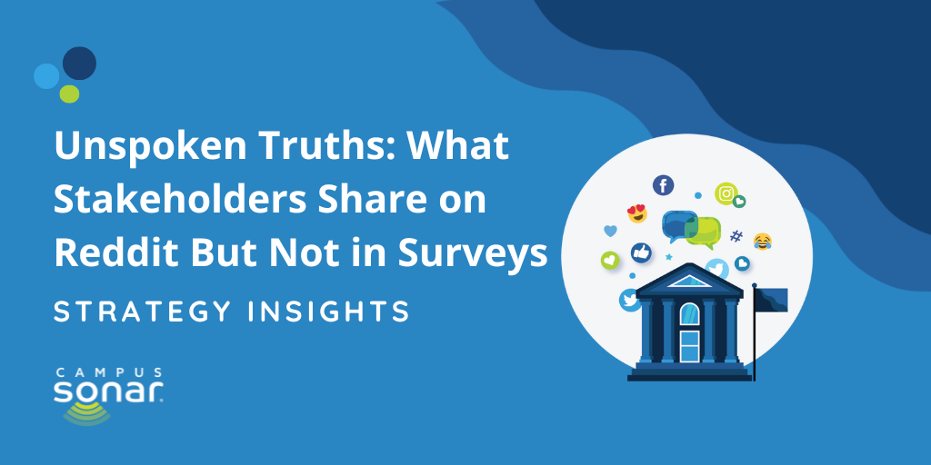 Unspoken Truths: What Stakeholders Share on Reddit But Not in Surveys, Strategy Insights