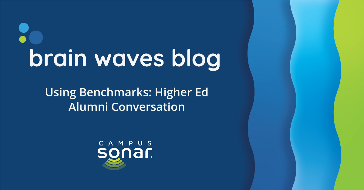 Brain Waves Blog: Using Benchmarks - Higher ed alumni conversation