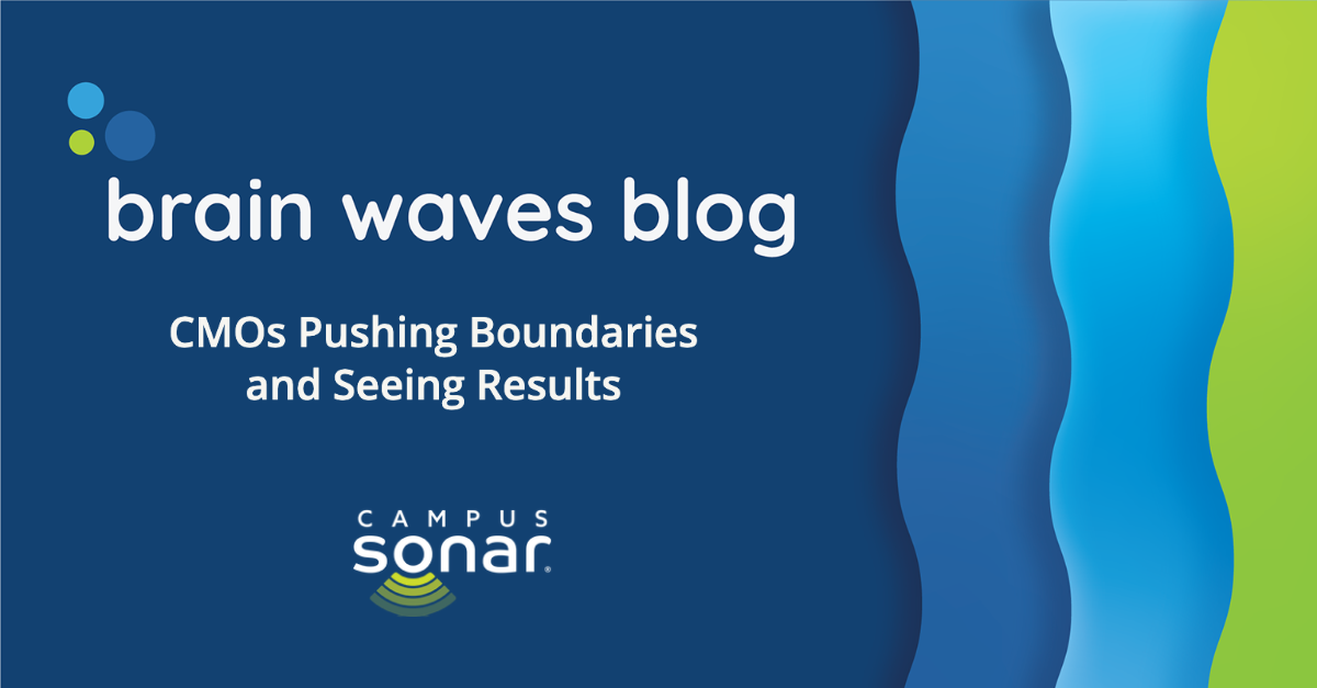 Brain Waves Blog: CMOs Pushing Boundaries and Seeing Results