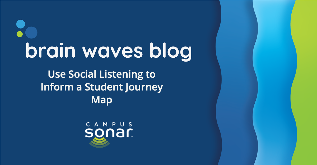 Brain Waves Blog: Use Social Listening to Inform a Student Journey Map