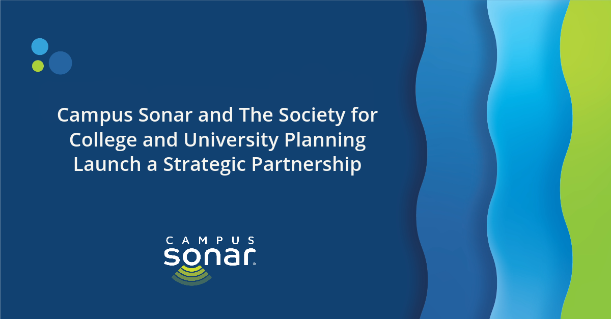 Campus Sonar and The Society for College and University Planning Launch a Strategic Partnership