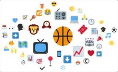 Athletics Emoji Cloud